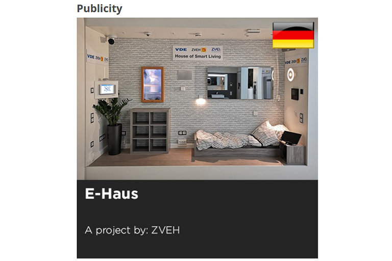 E-HAUS DER ELEKTROHANDWERKE GEWINNT KNX AWARD